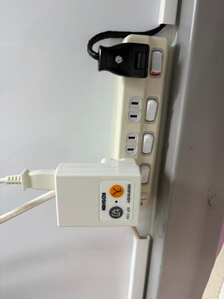 ボンゴキッチンカーのコンセント
