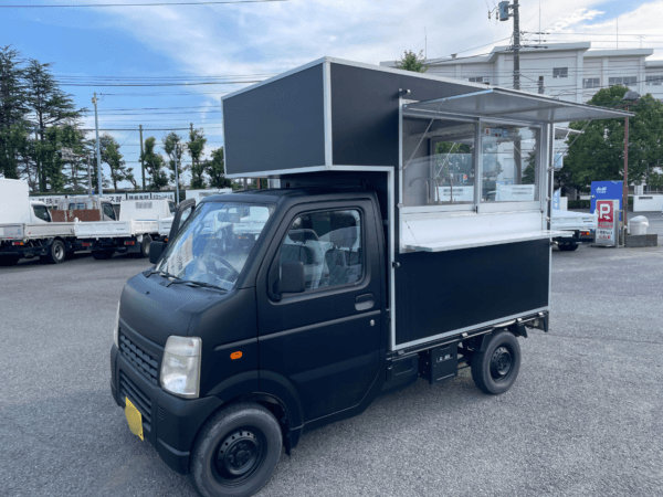 中古キャリイキッチンカー外観